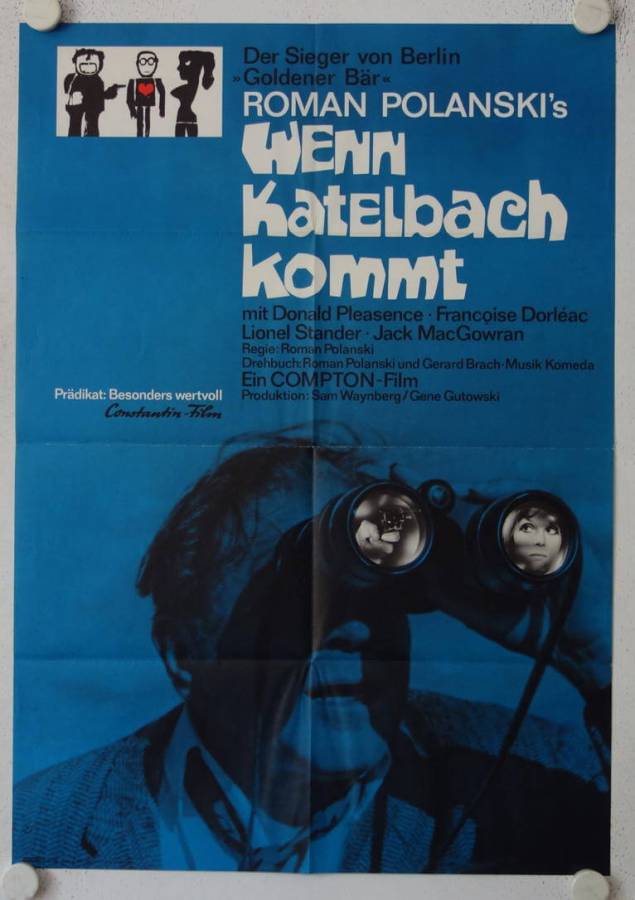 Wenn Katelbach kommt originales deutsches Filmplakat